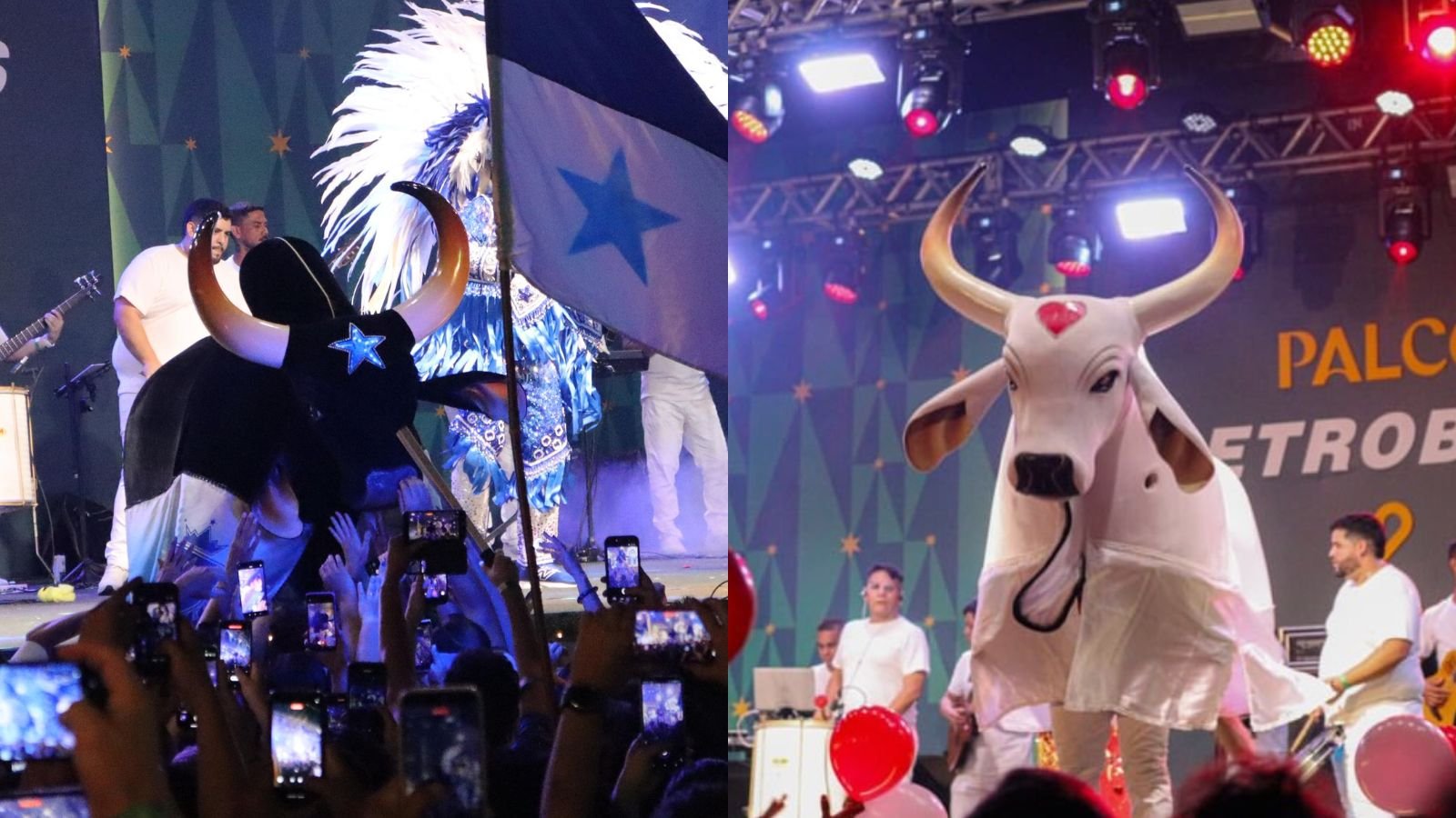 Caprichoso e Garantido brilham em especial de Natal no Rio de Janeiro