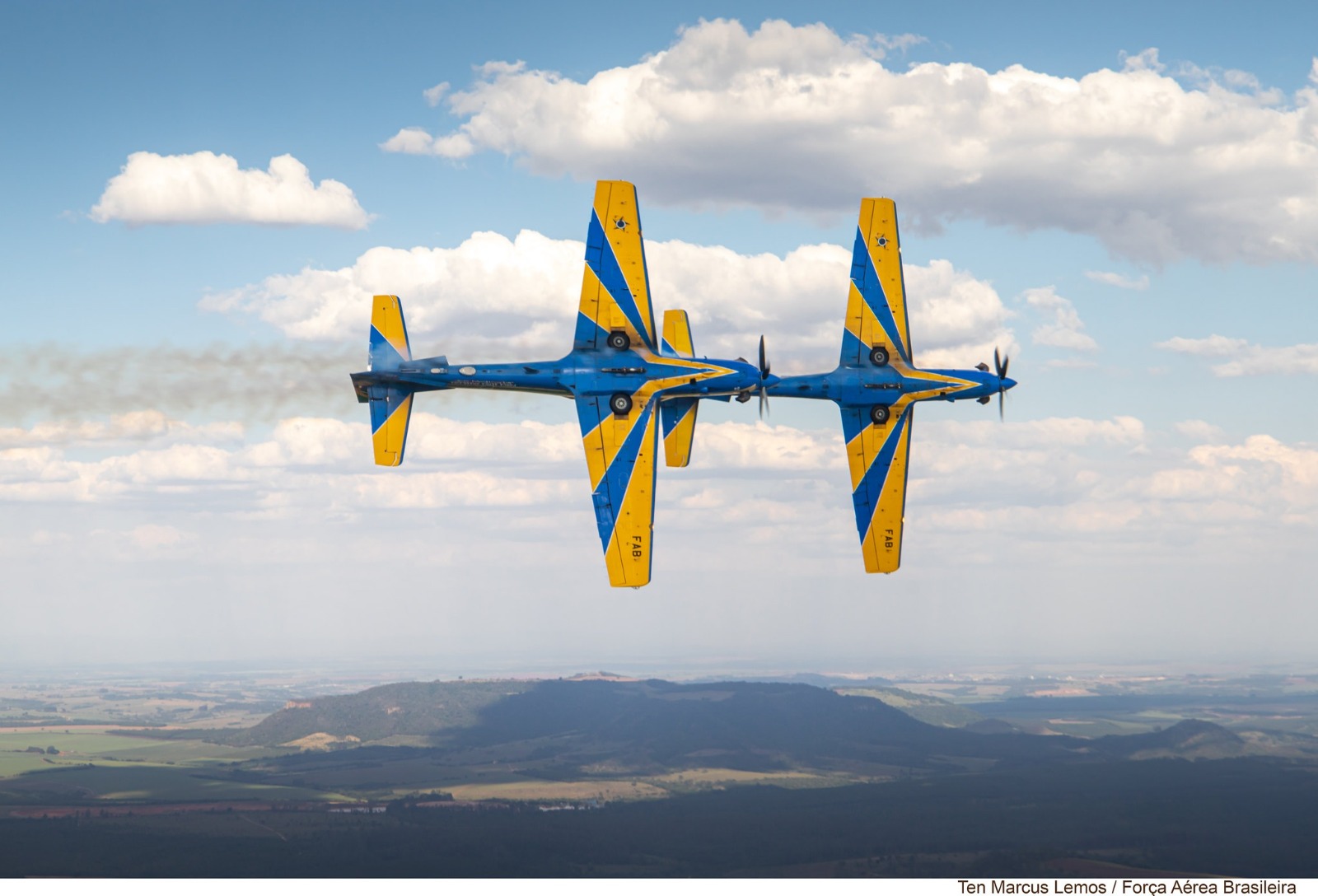 Ponta Negra vai receber espetáculo de acrobacias da Esquadrilha da Fumaça, no dia 8/7