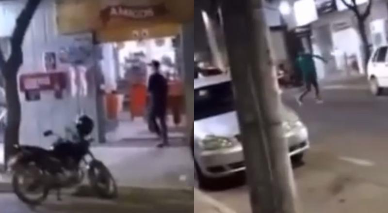 Homem ameaça clientes e dona de bar com motosserra após ser impedido de continuar bebendo