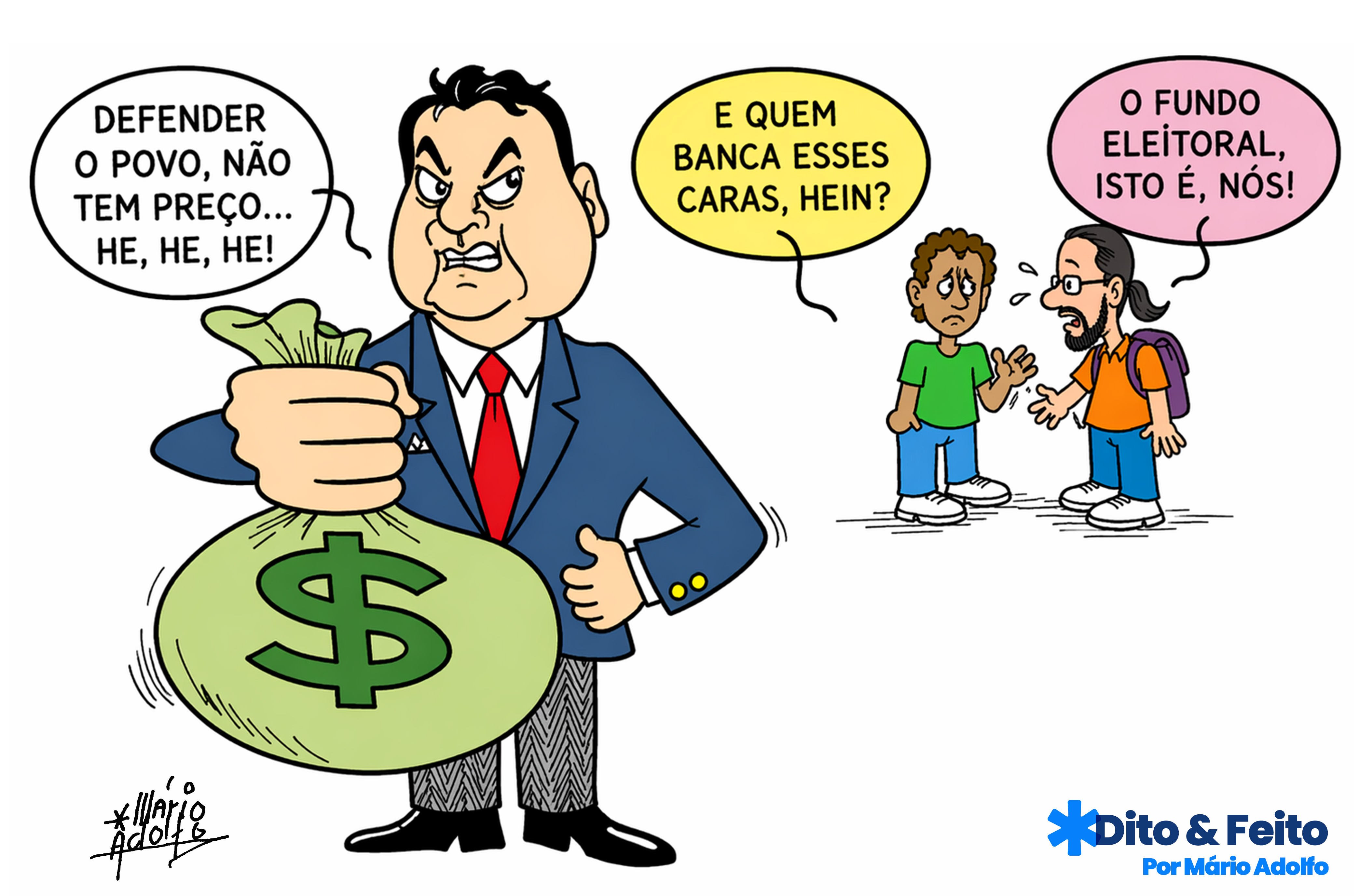 Dito & Feito: QUANTO VAI CUSTAR UMA ELEIÇÃO?