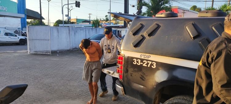 Preso suspeito de participar de assassinato e de uma tentativa de homicídio em Manaus