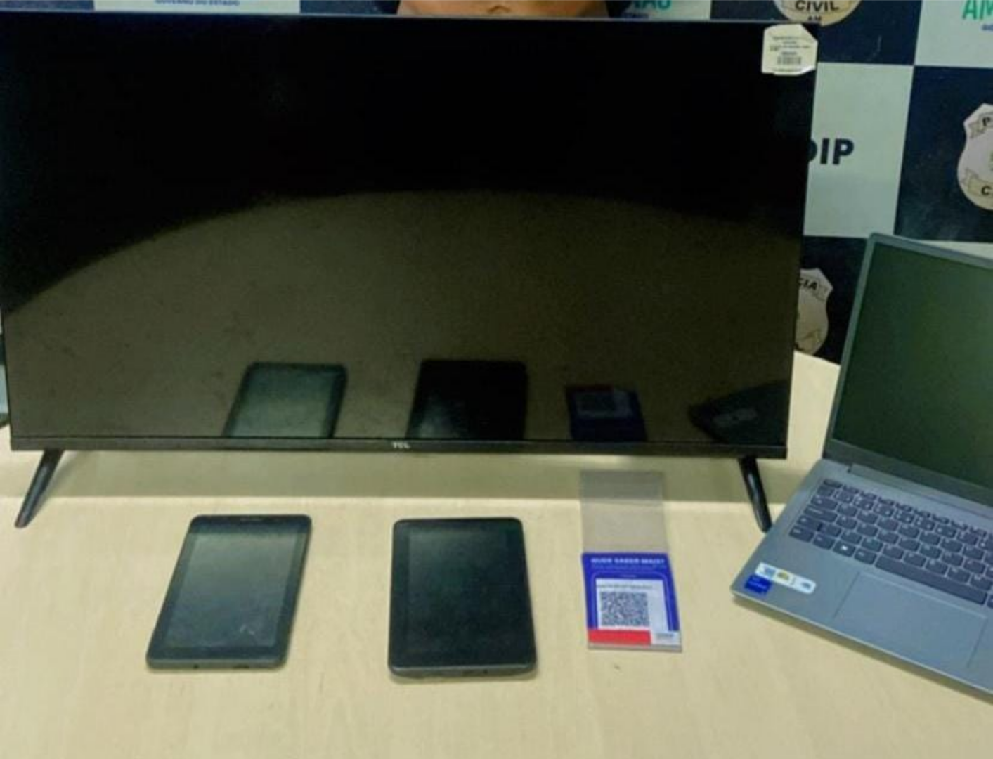 Preso integrante de grupo que furtou loja no Centro de Manaus