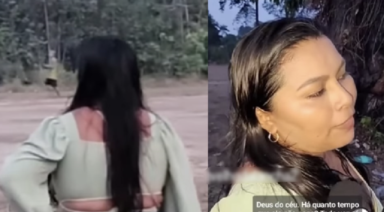 Em Itacoatiara, mulher vai a campo de futebol cobrar pensão; veja