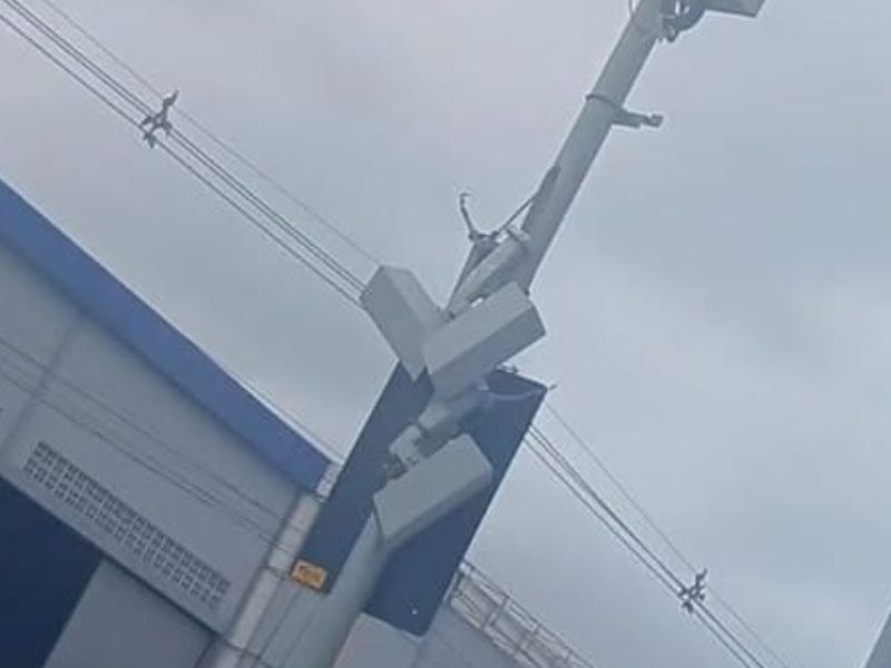 Radares de velocidade são danificados na zona Leste de Manaus