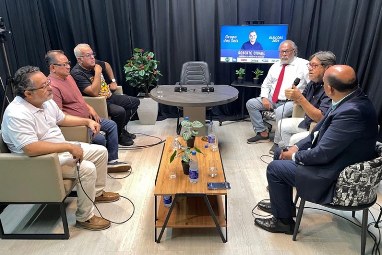 Eleições 2024: Roberto Cidade falta à sabatina do Grupo dos Seis