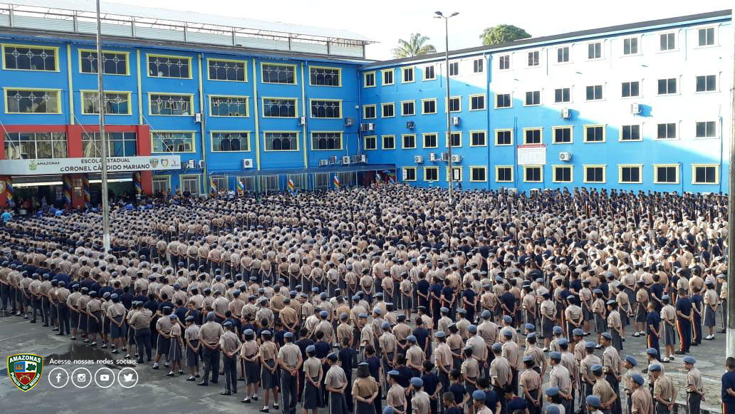 Em Manaus, alunos de colégio da PM prometem matar colegas e caso para na polícia