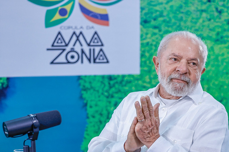 Contribuição de países ricos para meio ambiente não é favor, diz Lula