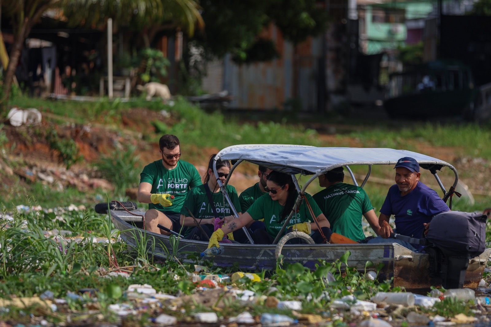 Projeto mobiliza voluntários para mutirão de limpeza no Igarapé do São Raimundo neste sábado (25)