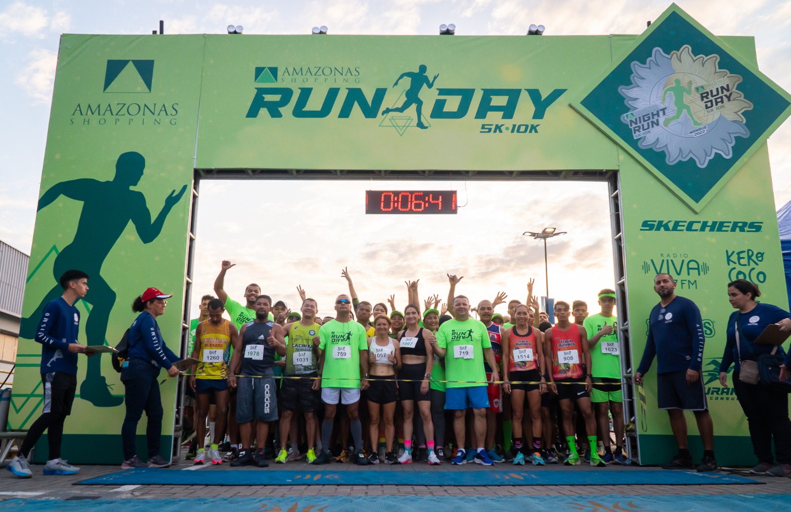 Amazonas Shopping comemora 32 anos com corrida para adultos e crianças