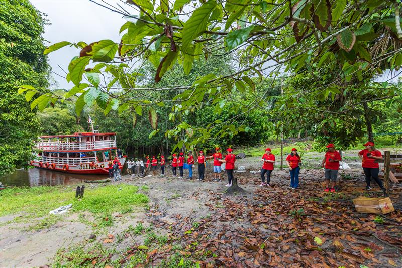 Ação do Grupo Atem no Puraquequara une reflorestamento, educação ambiental e incentivo à bioeconomia local