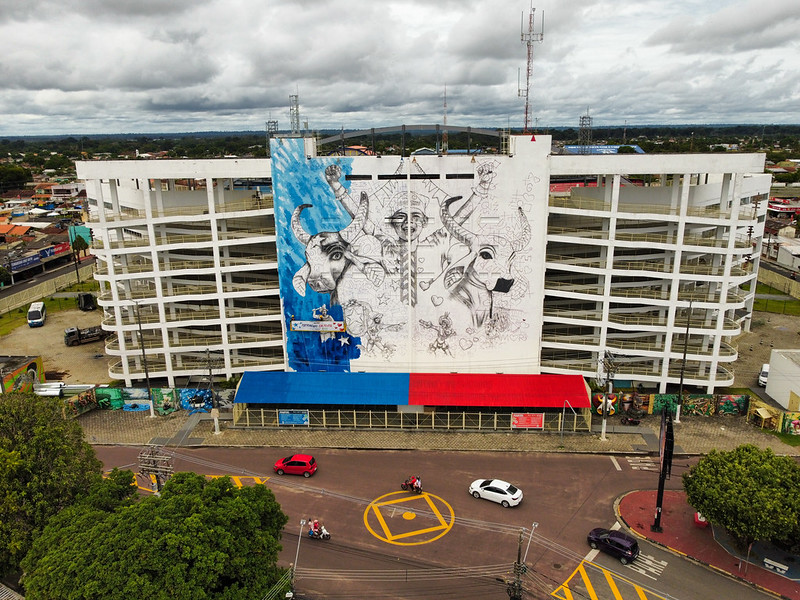 Novo Mural do Bumbódromo já está em fase final de produção