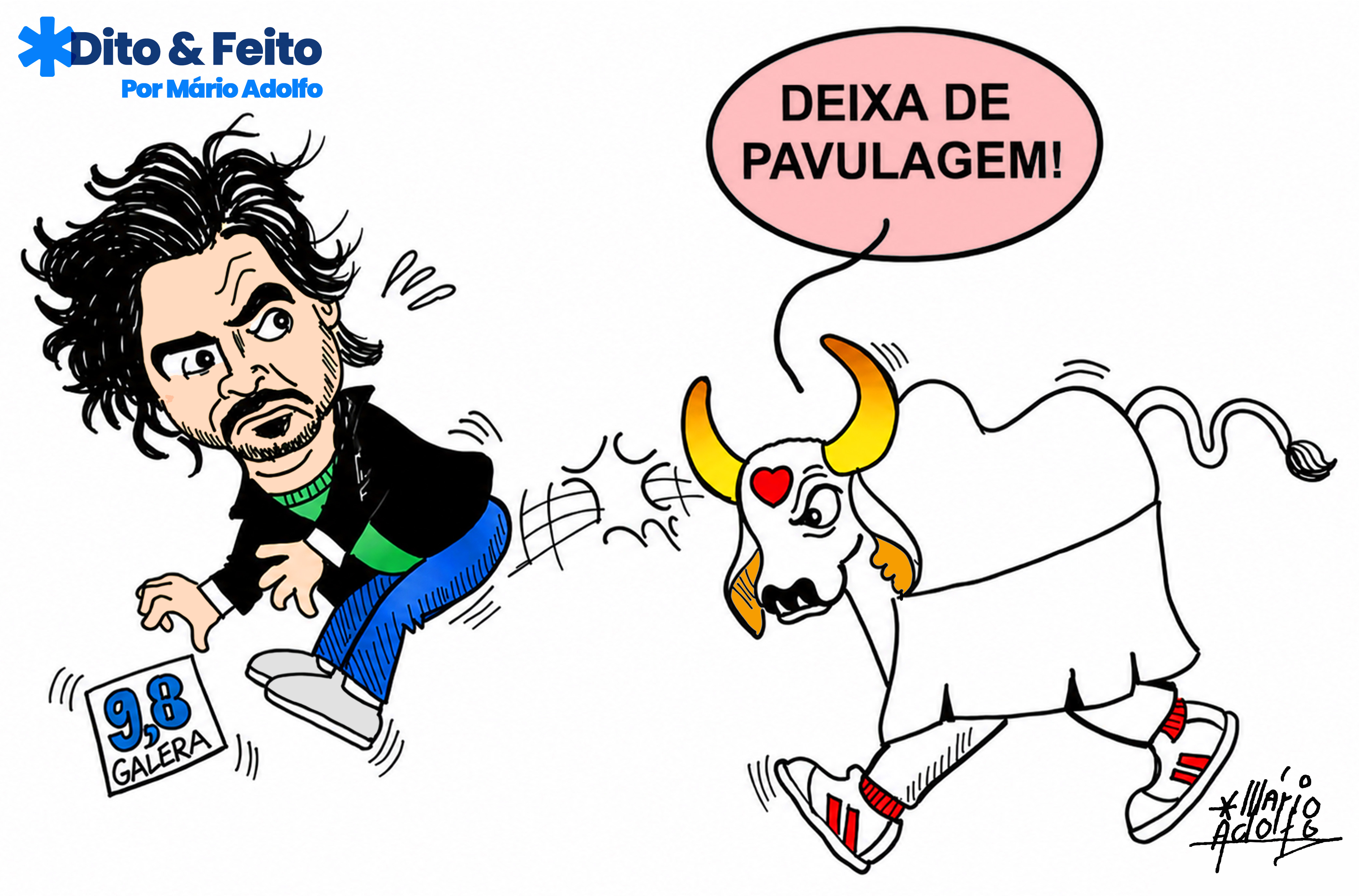 Dito & Feito: BRINCAR DE BOI É COISA SÉRIA!