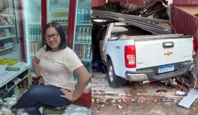 Vídeo: Veja quem é a garçonete que morreu atropelada em bar de Manaus