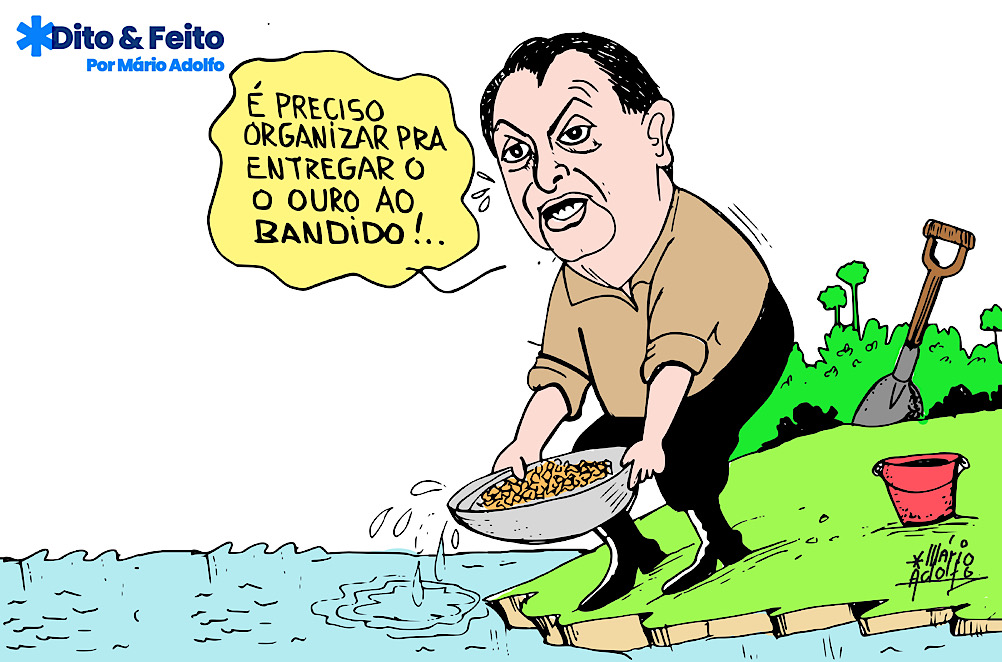 Dito & Feito - Exploração de minério na Amazônia vira bom relógio