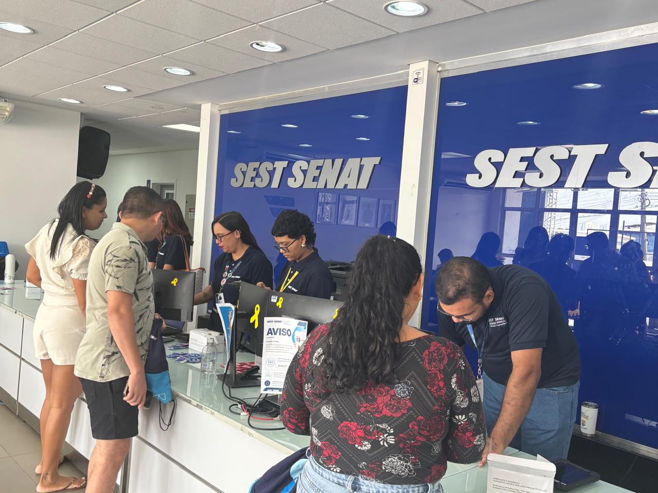 Ações do SEST SENAT reúnem mais de duas mil pessoas em Manaus
