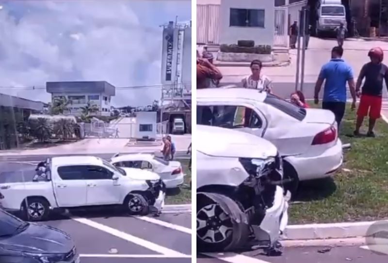 Prefeito de Manaus sofre acidente de trânsito na estrada do Tarumã