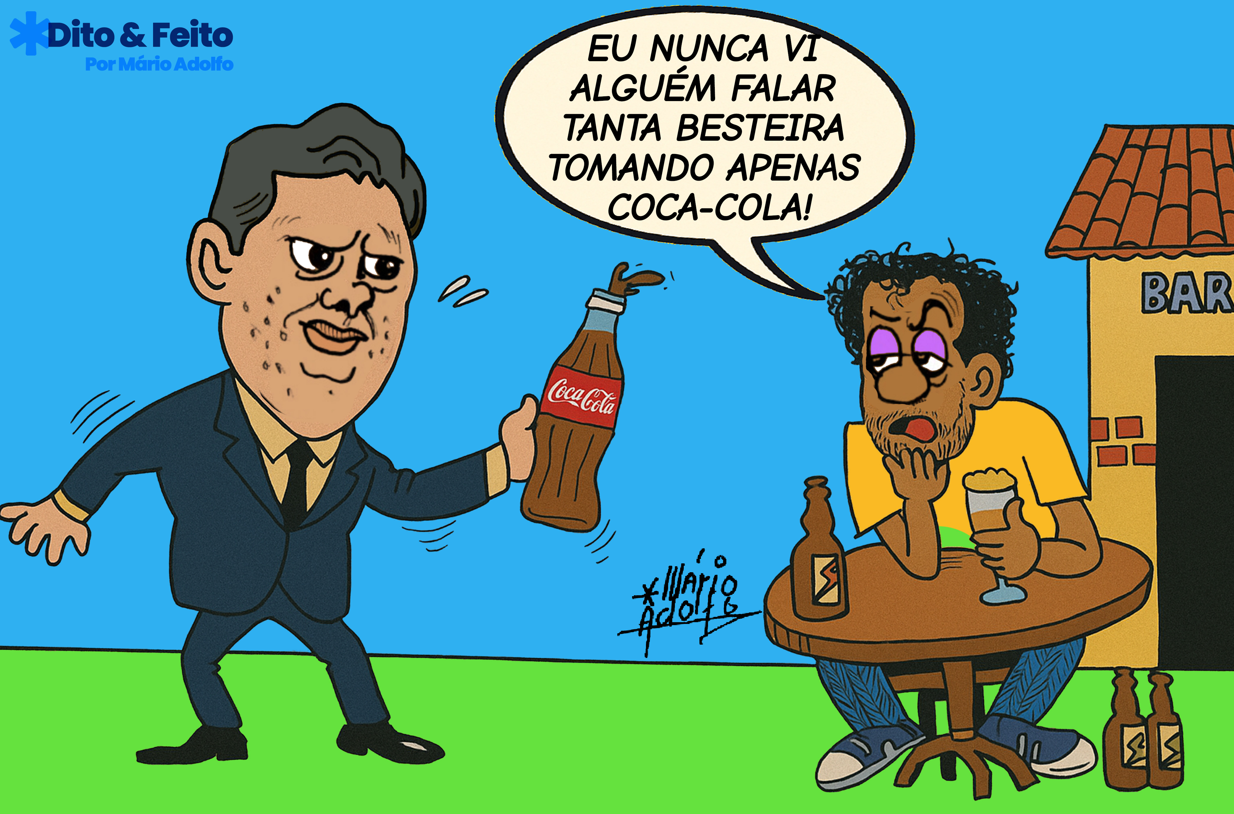 Dito & Feito: TARCÍSIO, O NOVO COVEIRO - Governador de SP debocha das mortes por metanol