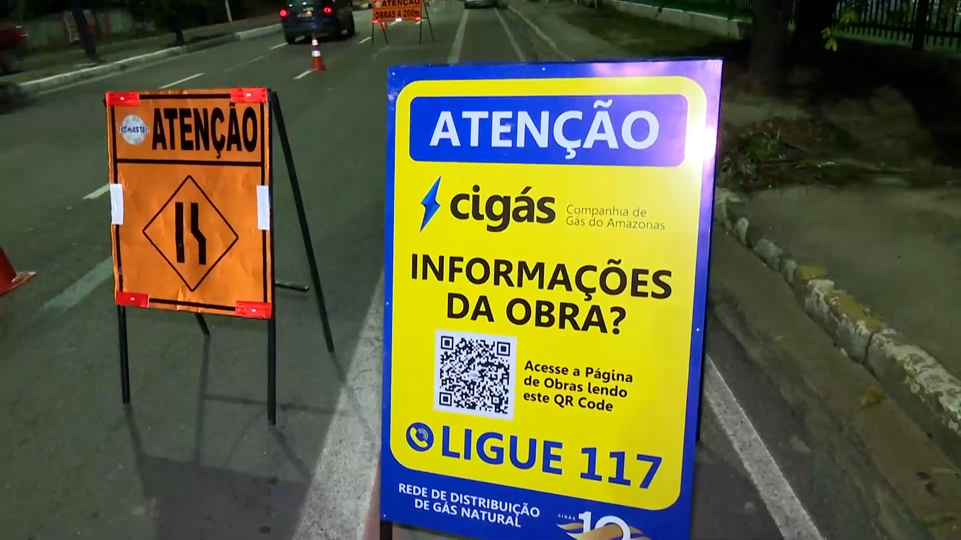 Obras da rede de gás natural alteram o trânsito na zona Sul de Manaus a partir desta segunda