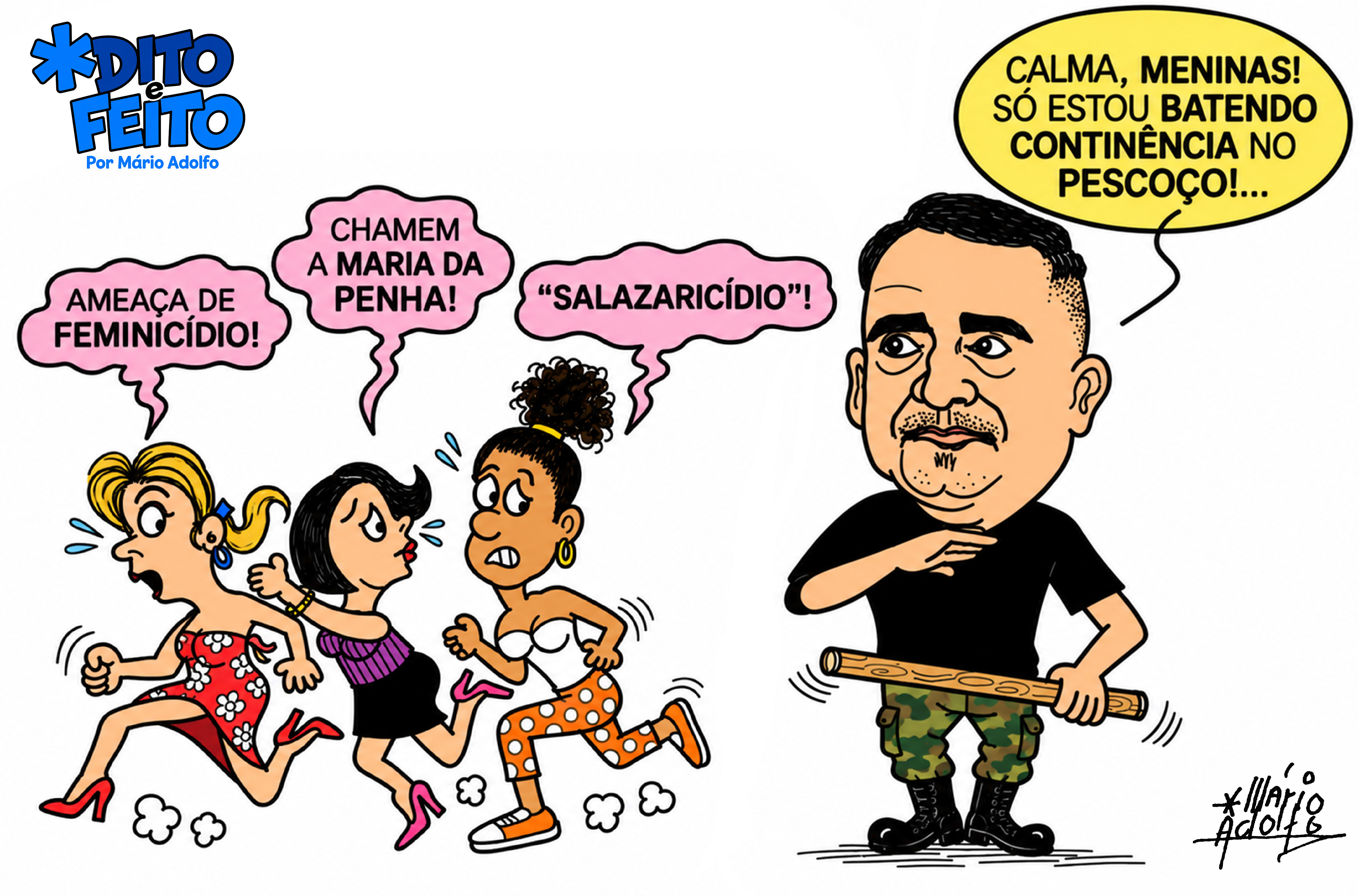 Dito & Feito: PARA BOA ENTENDEDORA, MEIO GESTO BASTA!