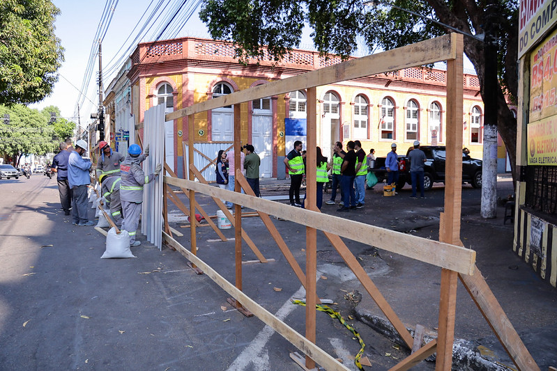 Ferreira Pena é interditada para início das obras de ‘Rua Gastronômica’