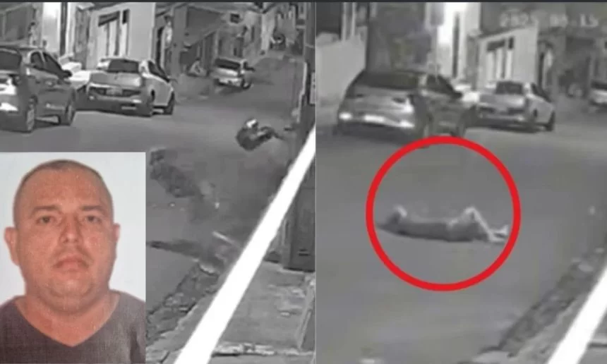 Vídeo: Polícia procura homem que agrediu ex-mulher com capacete em Manaus
