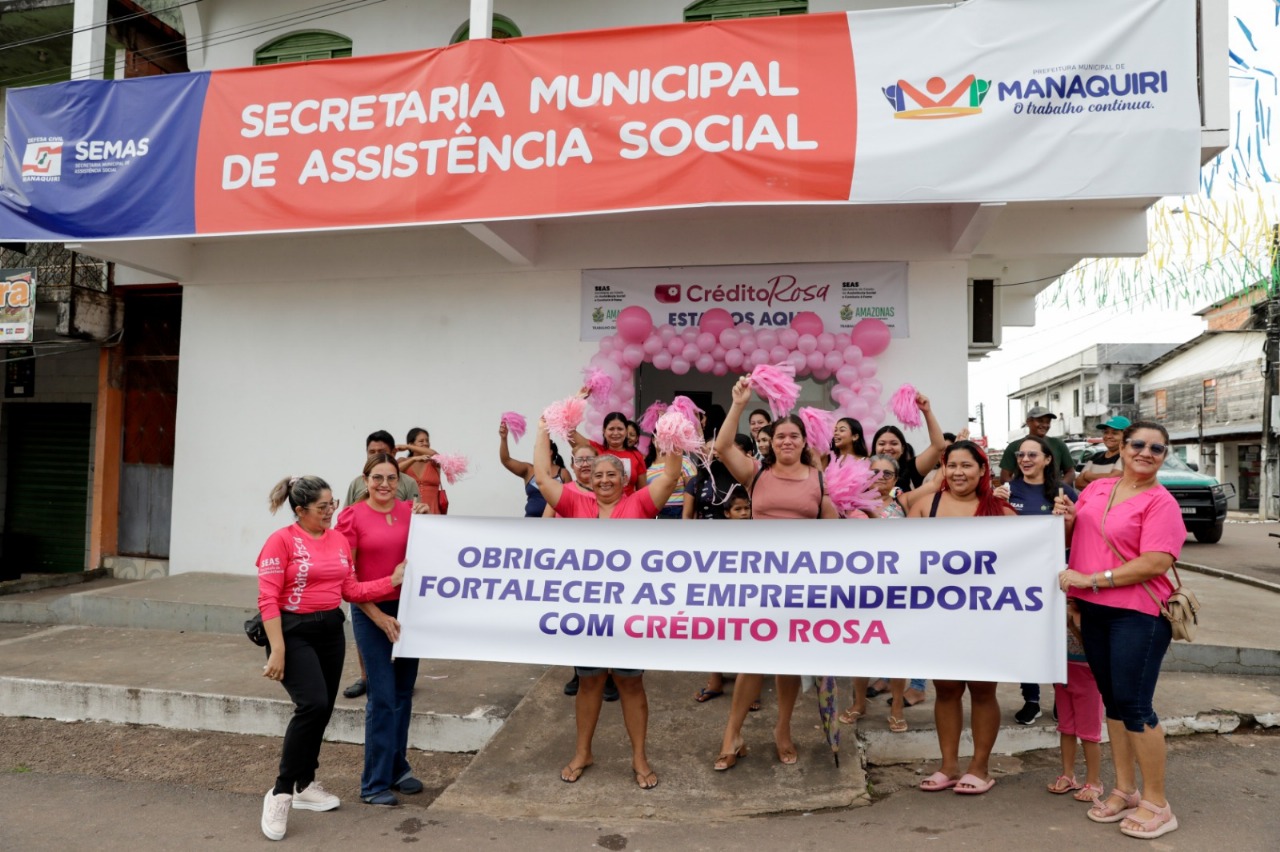 Em seis meses, Crédito Rosa investiu R$ 12 milhões em empreendedoras no AM
