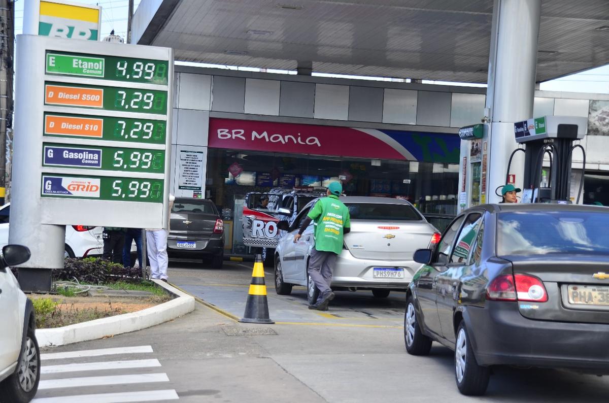 Preço do litro da gasolina reduziu 2,16% na Região Norte e etanol ficou 1,65% mais barato