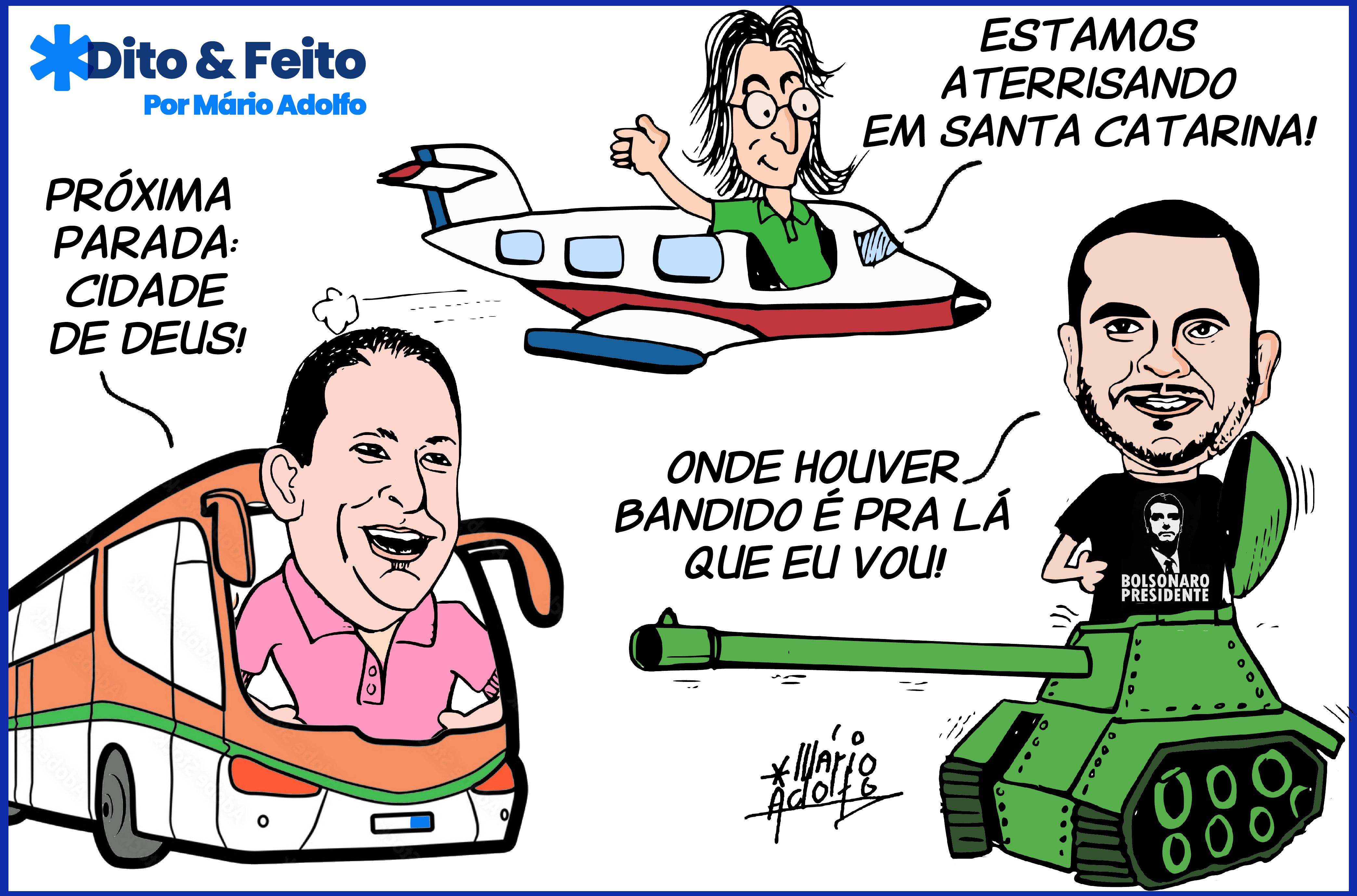 Dito & Feito: QUEM “COPIOU” QUEM?