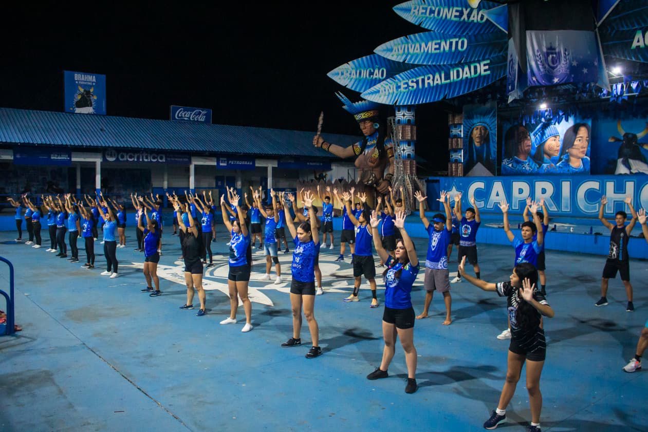 Caprichoso intensifica ensaios e prepara espetáculo para o Carnaboi no Circuito Carnailha