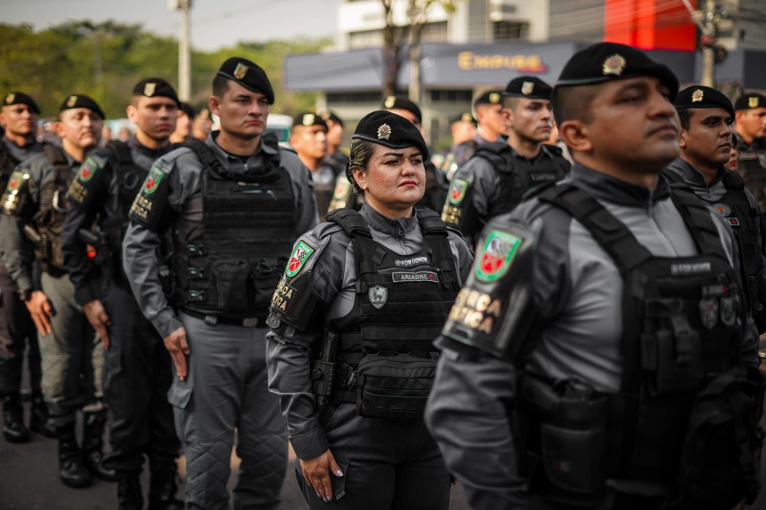 Eleições: cerca de 3,8 mil policiais militares reforçam o policiamento no AM