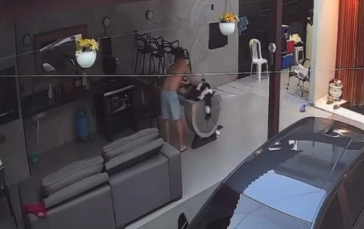 Vídeo: suspeito de agredir cachorro da ex-mulher é preso no bairro Tarumã