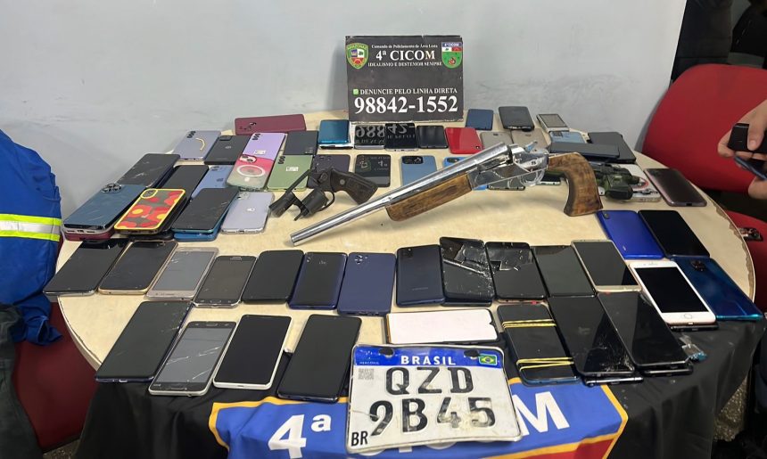 Quatro homens são presos por roubos a ônibus em Manaus