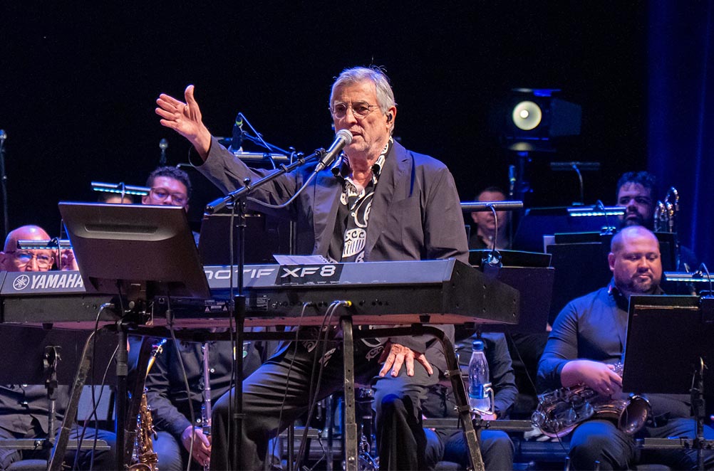 Abram alas pra Ivan Lins – Compositor  faz show antológico em Manaus no palco Green Jazz Festival
