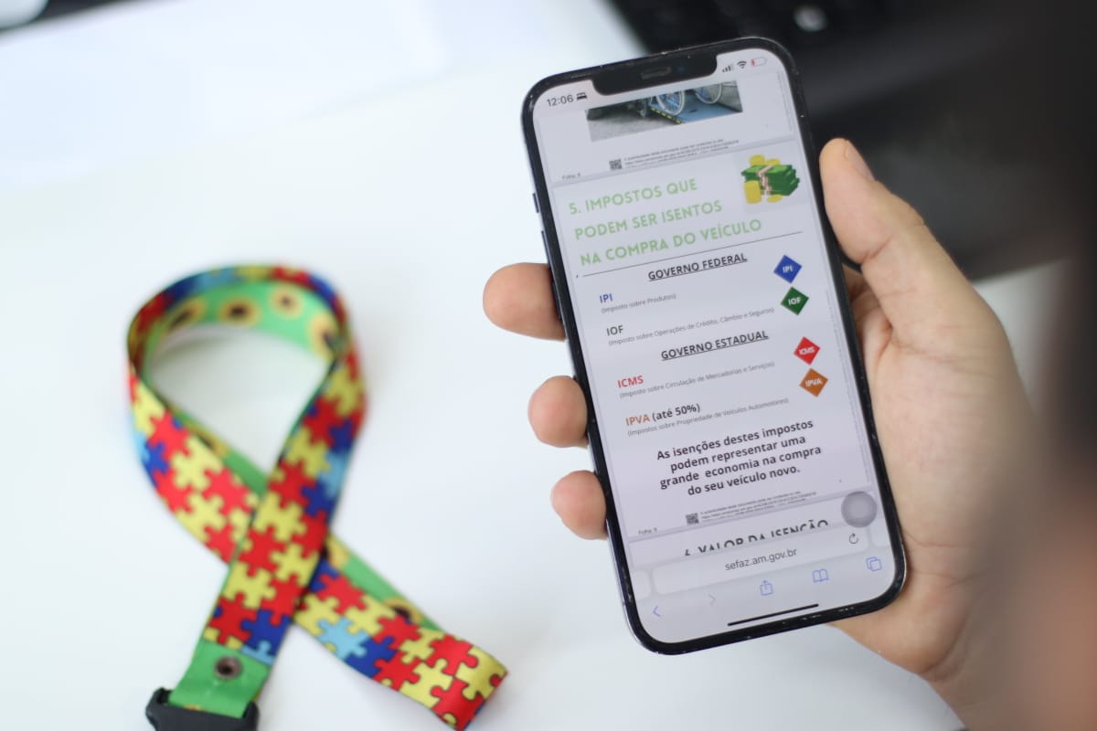 Cartilha traz orientações sobre descontos para pessoas com deficiência no Amazonas