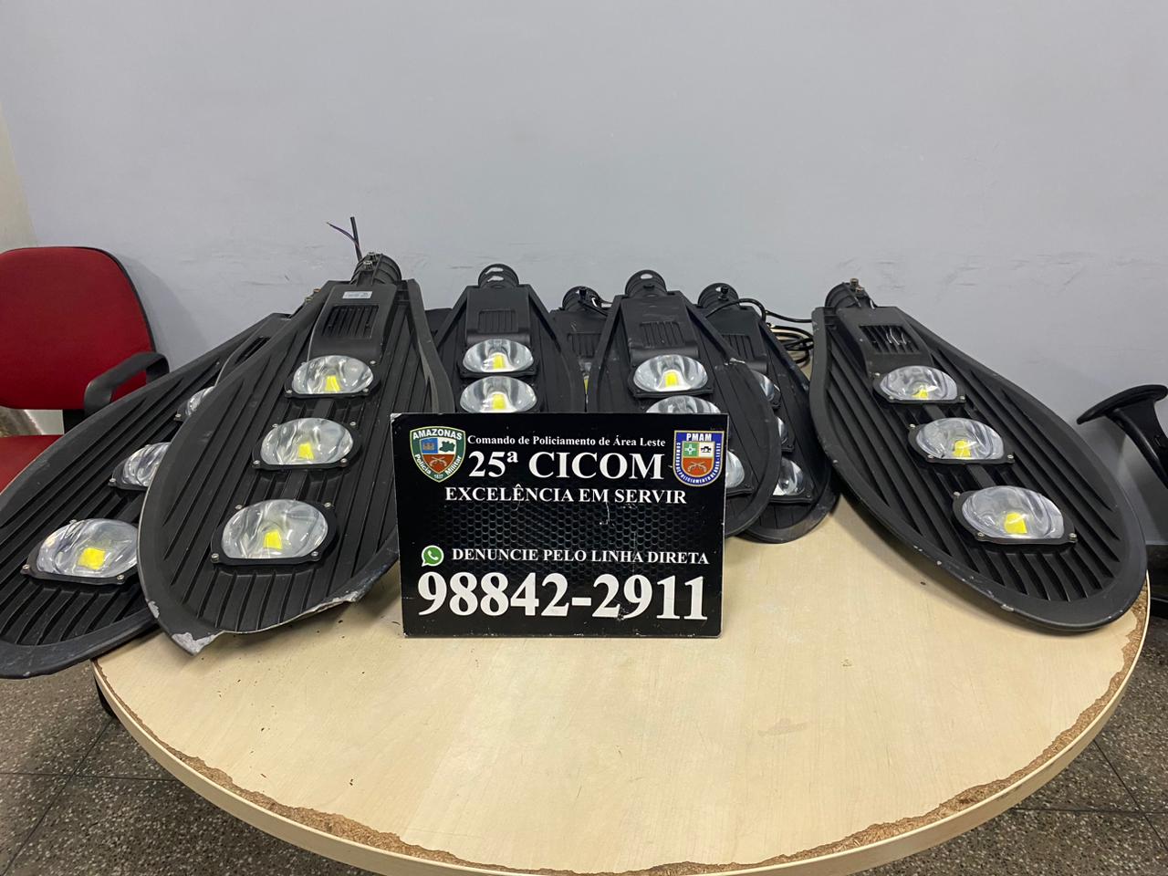 Dupla é presa por roubar luminárias do Rapidão Rodoanel