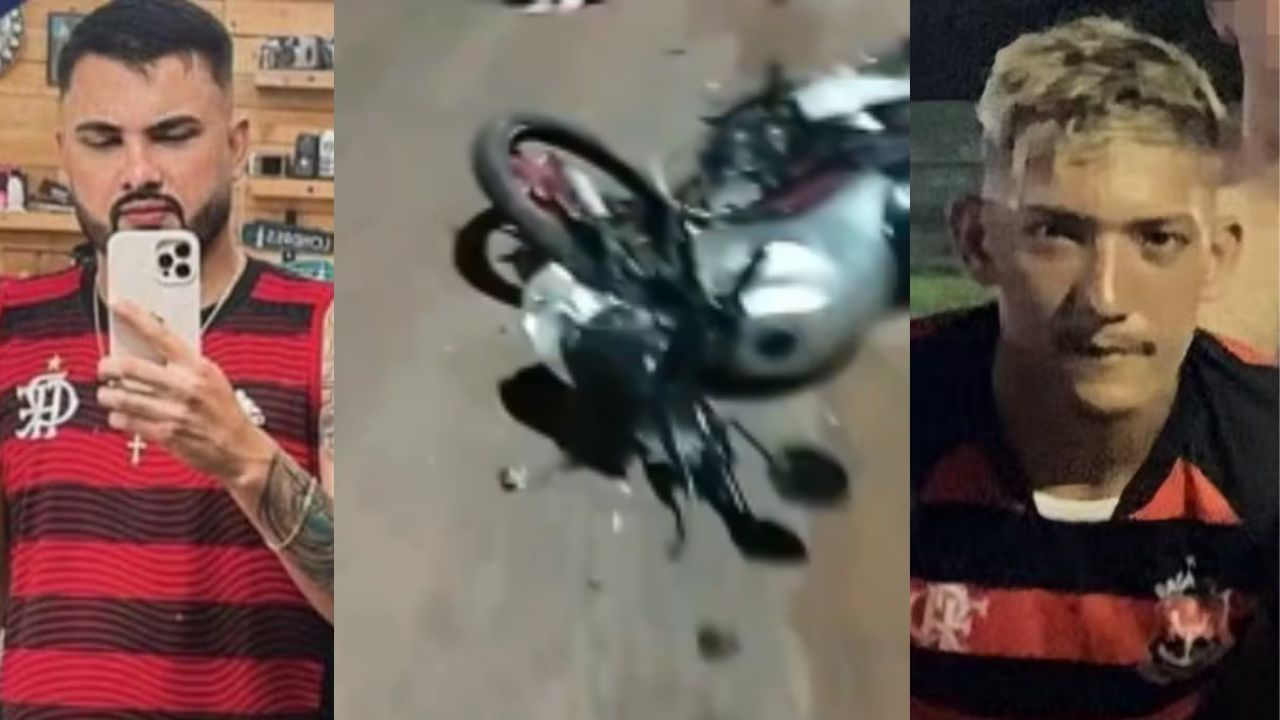 Vídeo forte: Motoqueiros morrem em batida violenta em Manacapuru; bebê sobrevive