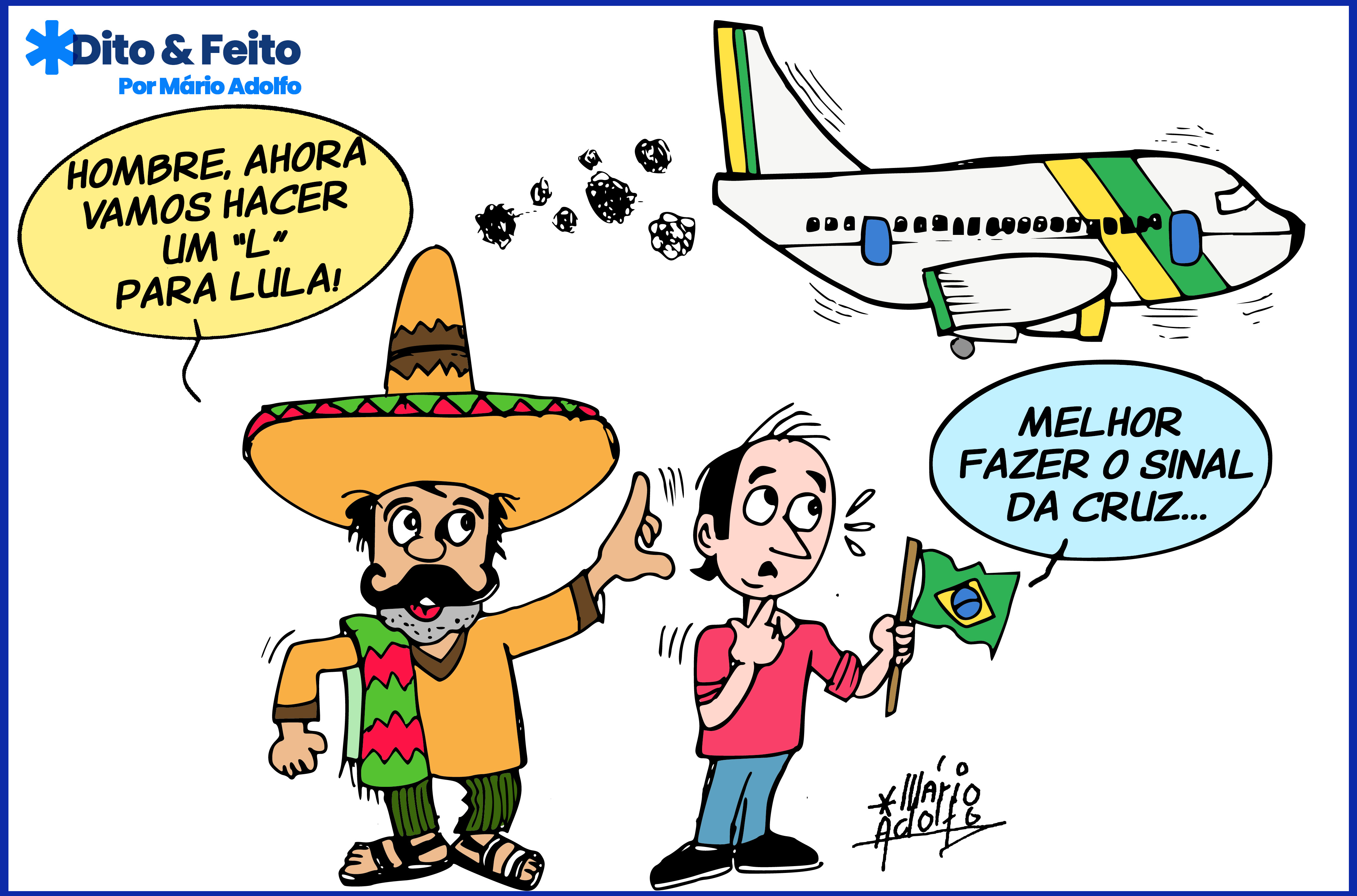 Dito & Feito: PÂNICO NAS ALTURAS