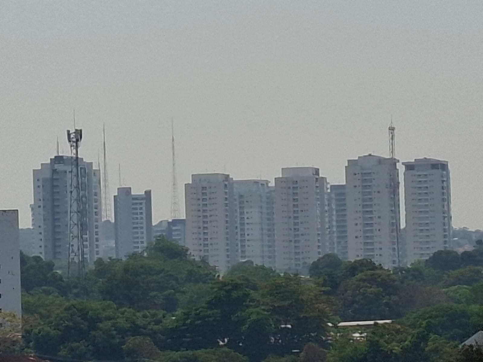 Qualidade do ar em Manaus é classificada como “ruim” nesta quinta-feira