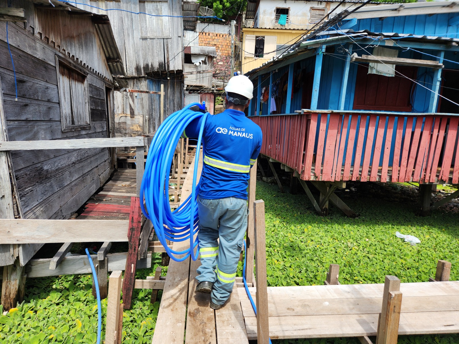 Manaus alcança 40% de cobertura de esgotamento sanitário em 2025