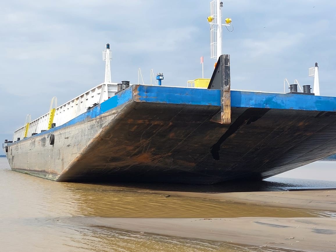 Sindarma alerta sobre riscos da navegação durante a seca dos rios do AM