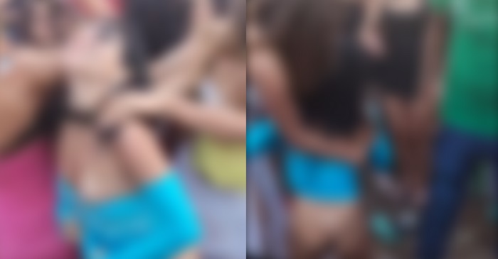 Vídeo: Mulheres 'caem no 'tapa' em festa no Jorge Teixeira, em Manaus