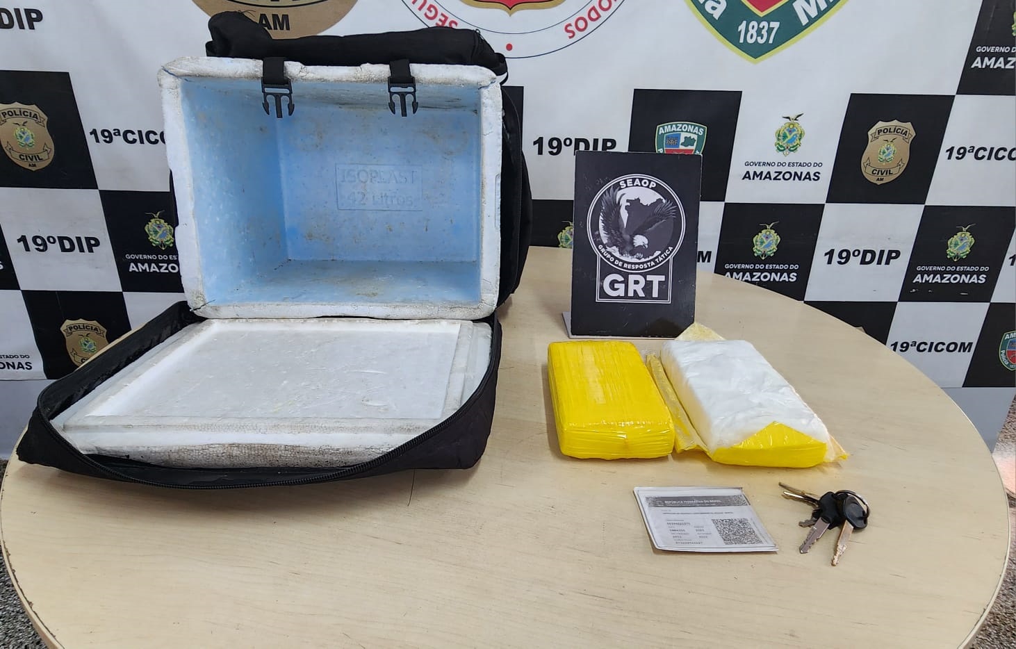 Preso suspeito de fazer delivery de drogas em Manaus