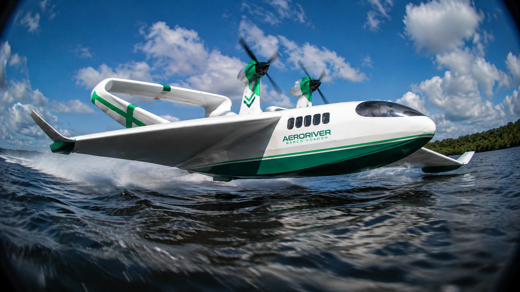Empresa amazonense avança em testes de um “barco voador”