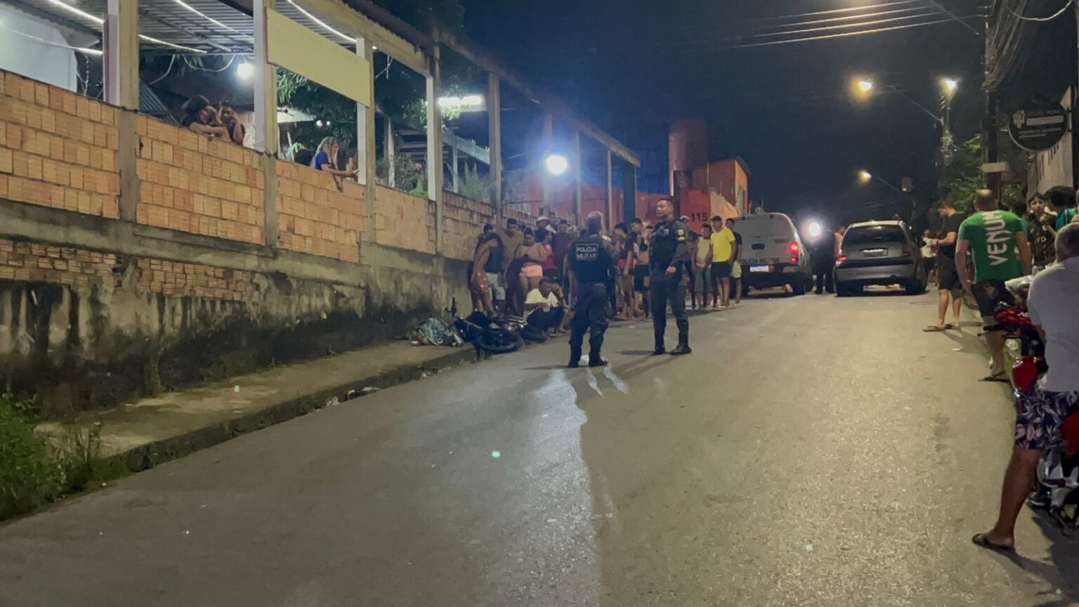 Homem morre e adolescente fica ferido em acidente no Colônia Terra Nova