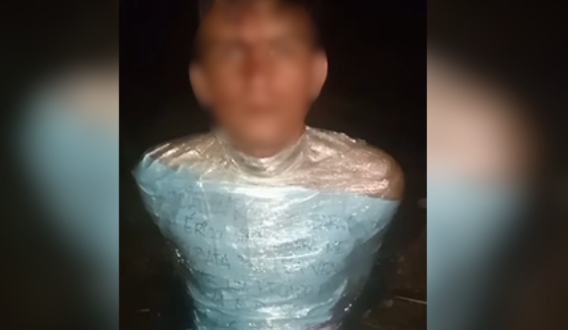 Imagens fortes: homem grava vídeo denunciando PMs e é executado na Compensa