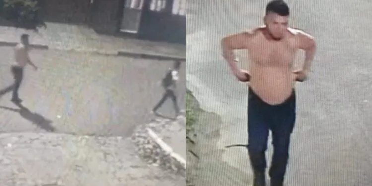 Vídeo mostra jovem sendo atacada por homem em rua na Cidade Nova