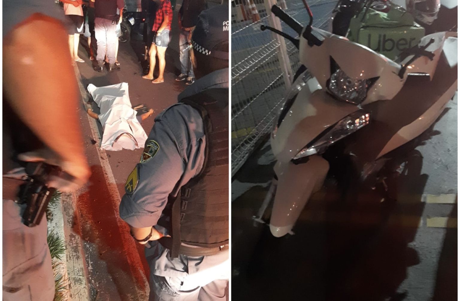 Mulher morre ao sofrer acidente  na Av. Rodrigo Octávio, em Manaus