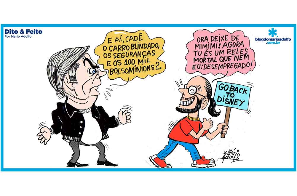 Dito & Feito - Para de mimimi, Bolsonaro! Vai ficar chorando até quando?