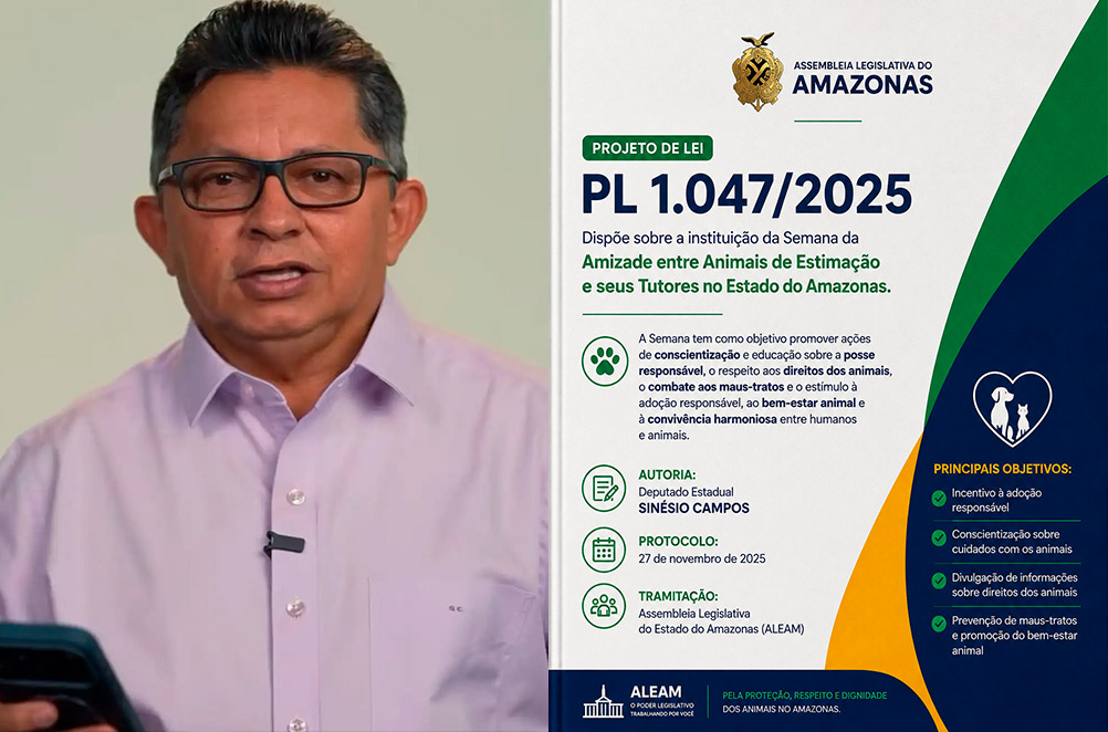 Não é só 'amizade com pets': projeto de Sinésio prevê combate a maus-tratos e adoção responsável
