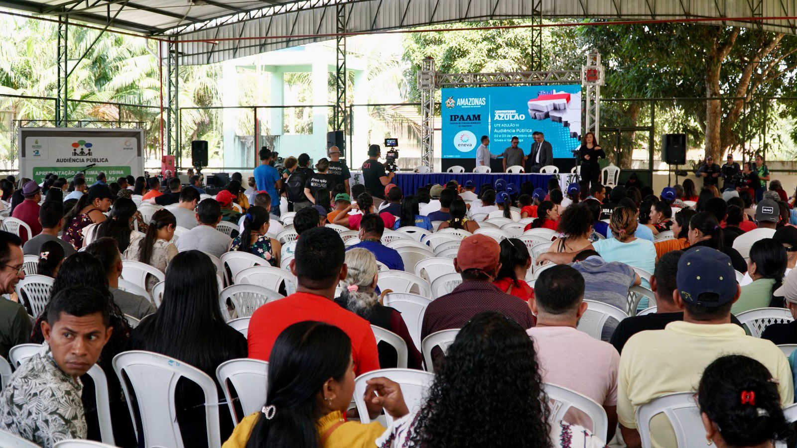 População participa de audiência pública mediada pelo Ipaam para a implantação de termelétrica em Silves